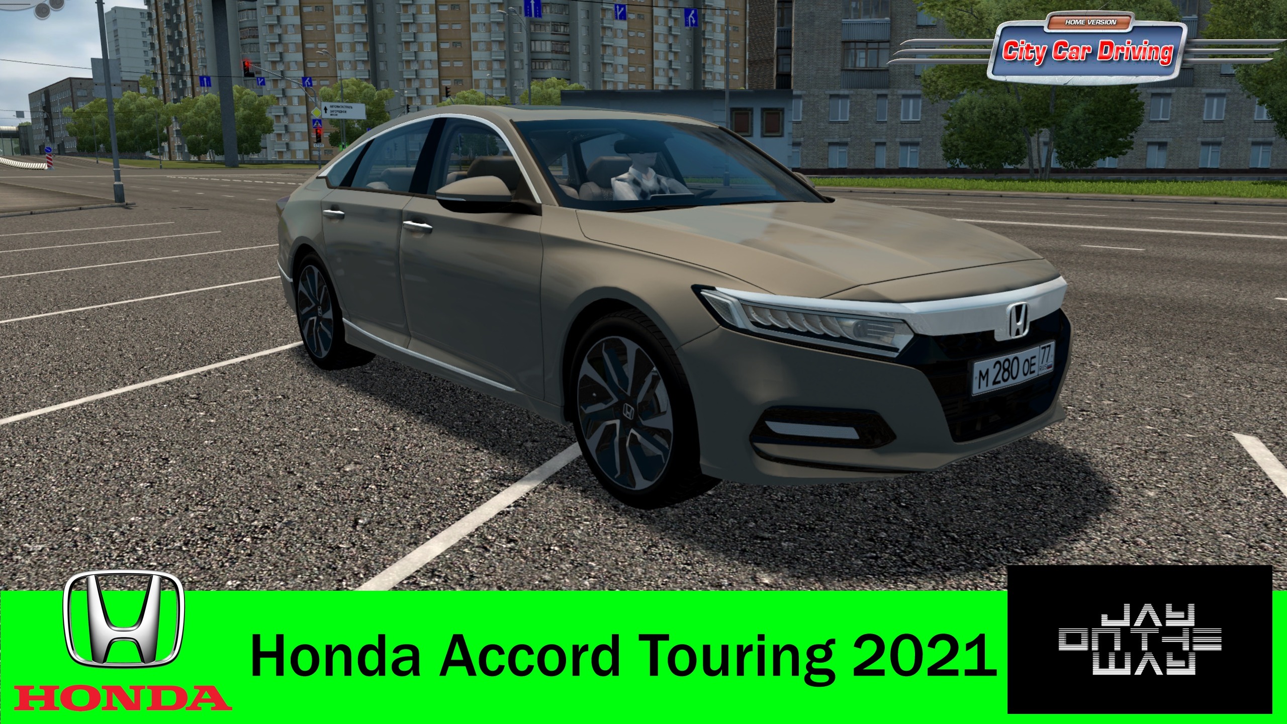 City Car Driving 1.5.9 - Honda Accord Touring 2.0T (2021)